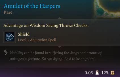 Using the Amulet of the Harpers to Overcome Challenges in Baldur's Gate 3